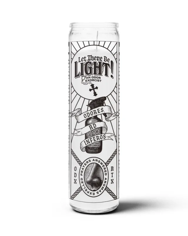 Let There Be Light! Naturally Scented (S)Prayer Candle - 16 oz