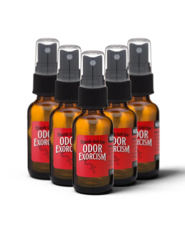 Naturally Derived Odor Eliminator - 1 oz Travel Size (5-Pack)