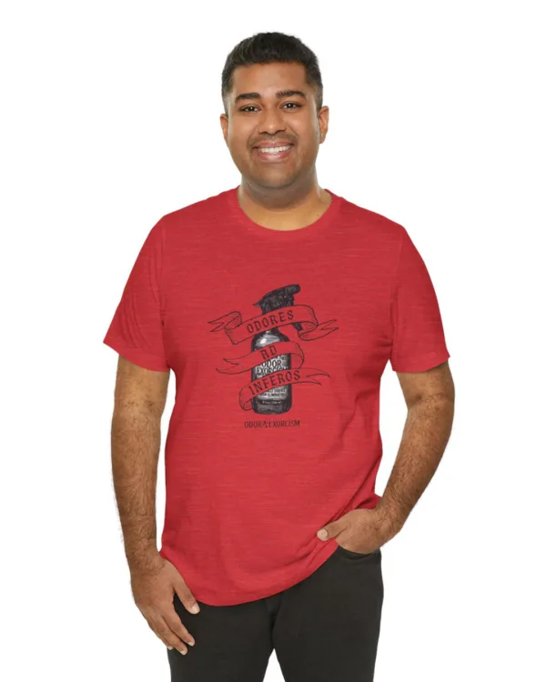 Odores Ad Inferos Bella+Canvas 3001 Unisex Tee - Image 4
