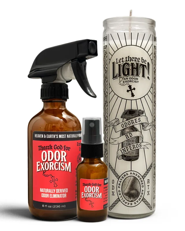Holy Trinity Odor Elimination Bundle