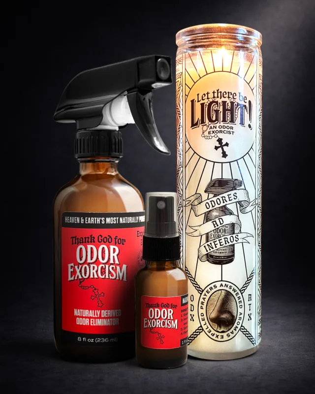 Holy Trinity Odor Elimination Bundle