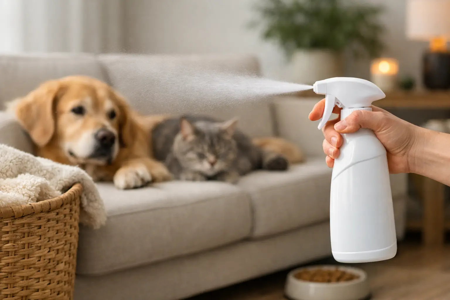 Best Spray for Pet Odors at Home