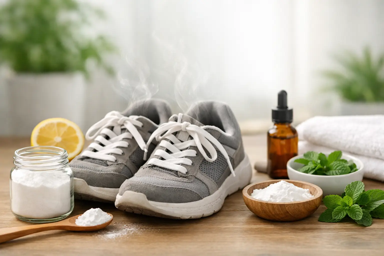 How to Get Smell Out of Shoes Naturally