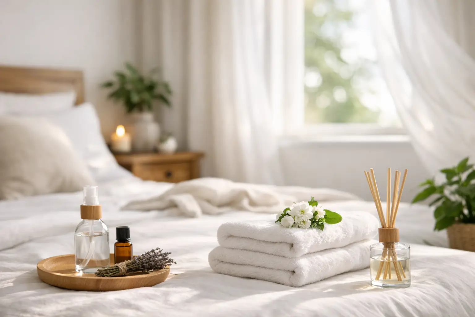 How to Make Bedroom Smell Fresh Naturally