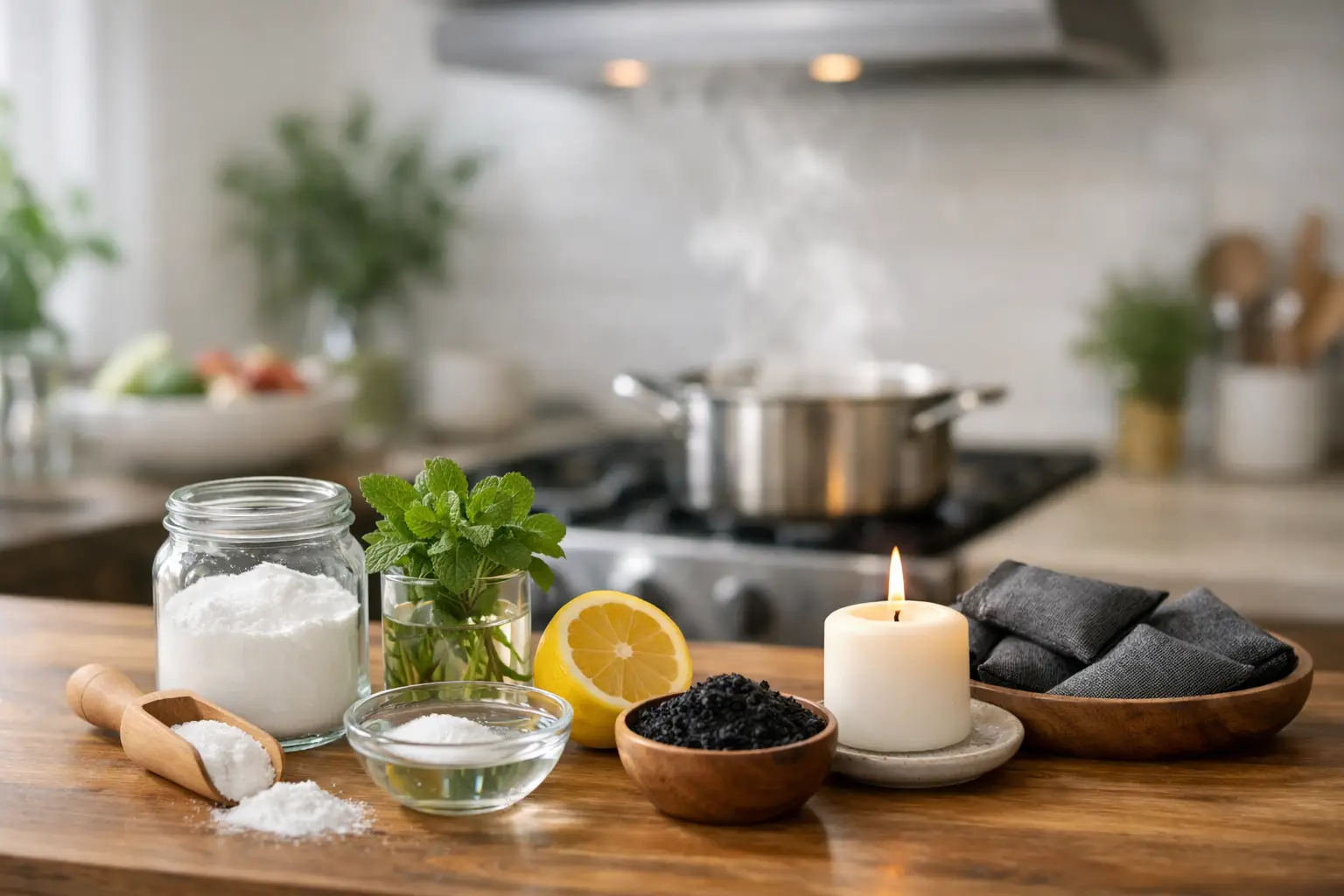 How to Remove Cooking Odors Naturally