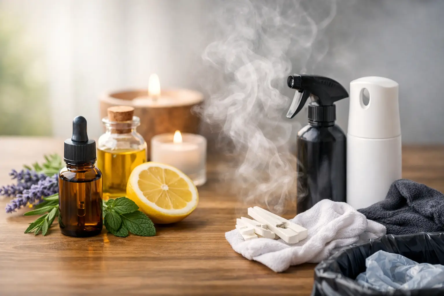 Do Essential Oils Remove Odors or Mask Them?