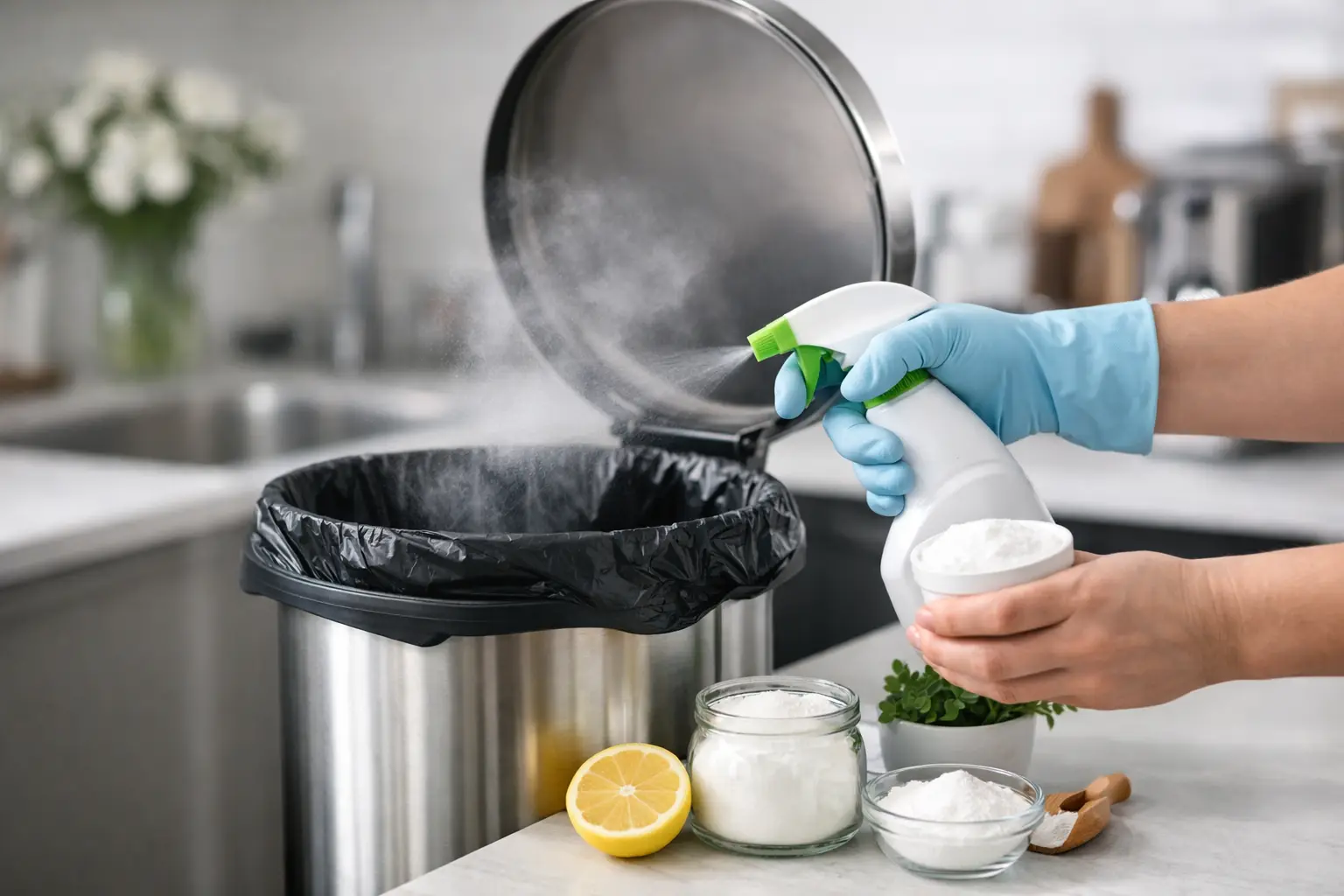 How to Remove Trash Can Odor for Good at Home