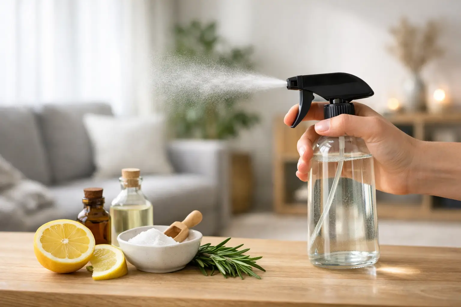 Natural Room Spray for Apartments That Fights Odors