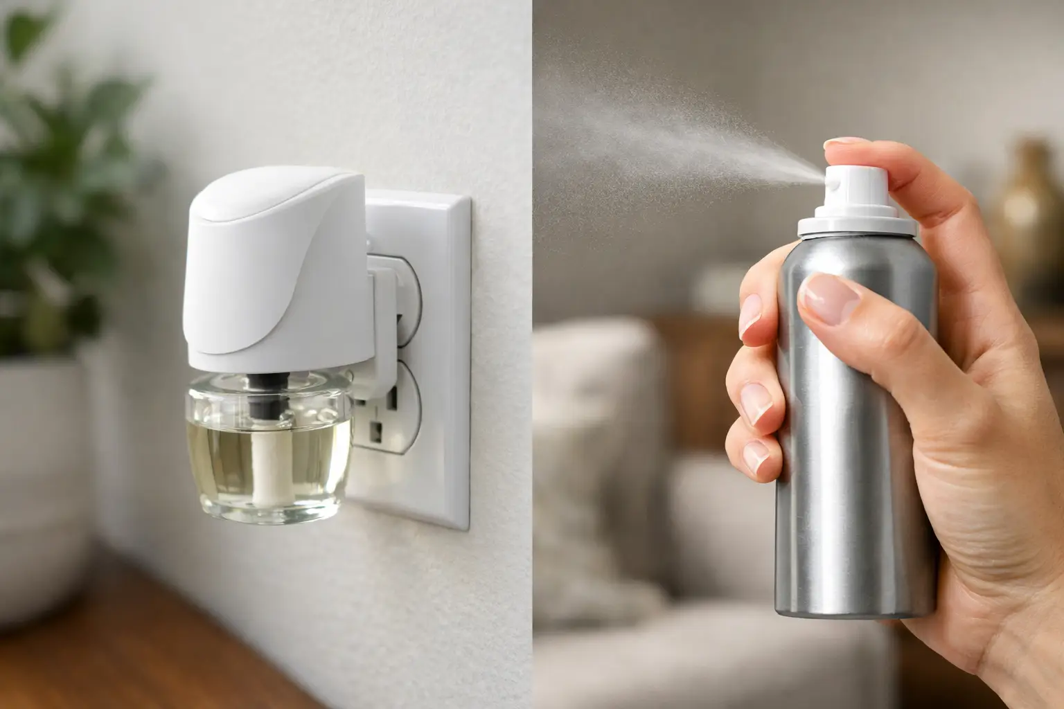 Plugin Air Freshener vs Room Spray: Which Works?