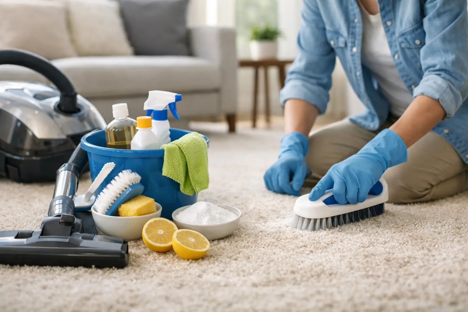 How to Freshen Rental Carpets Without Trouble