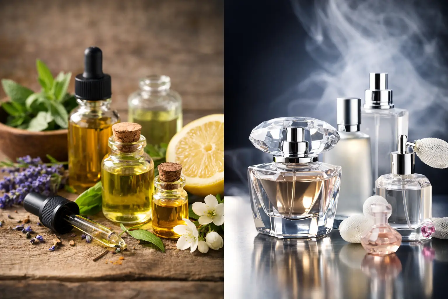 Essential Oils Versus Synthetic Fragrance