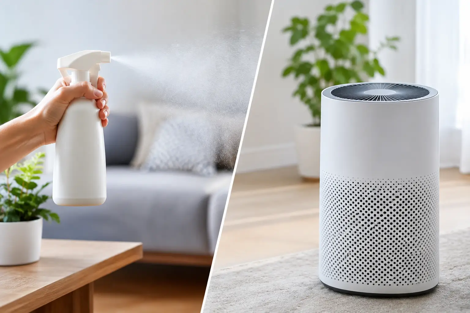 Odor Eliminator Spray vs Air Purifier: Which Wins?
